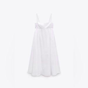 ZARA VOLUMINOUS MIDI DRESS